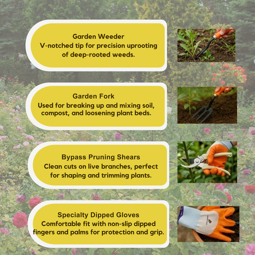 Garden Tools Kit 6 Pcs