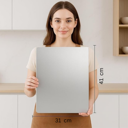 COUNTERTOP CHOPPING BOARD BIG STAINLESS STEEL