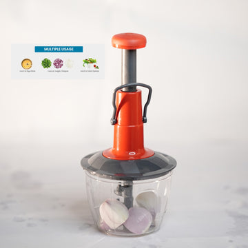Manual Handpress Push Chopper (1000 ml)